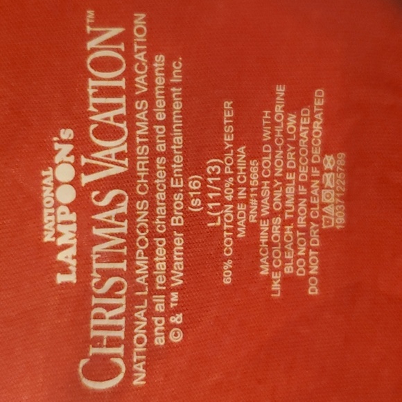 Women's National Lampoons Christmas 🎄 Vacation 3/4 and baseball sleeved shirt - Picture 7 of 7